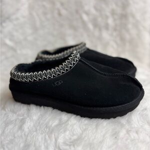 UGG Black Tasman slippers